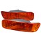 Spec-D Tuning 92-93 Acura Integra Bumper Lights Amber LB-INT92AM-RS - alternate 1